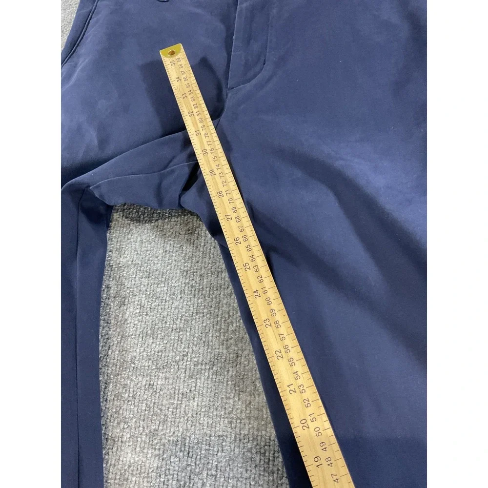 Tommy Bahama Men's Chino Pants 35x30 Navy Blue Flat Front Casual Island Zone